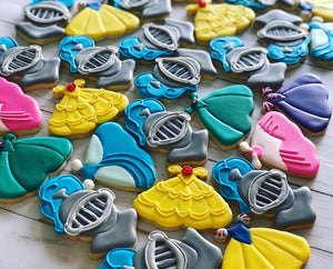 Princess And knight Cookies