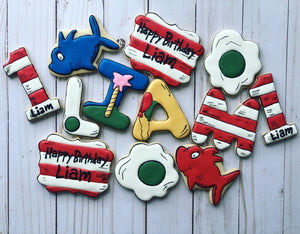 Dr. Seuss theme Cookies