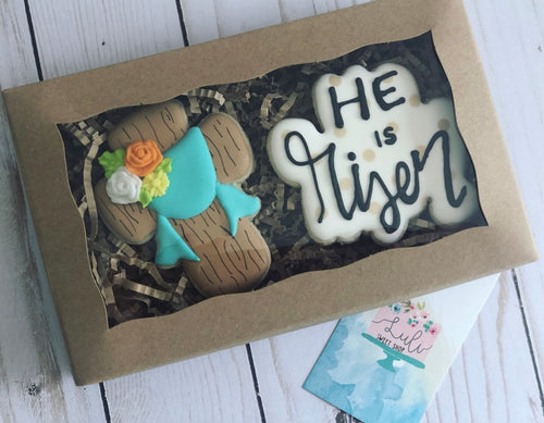 He is risen cookie gift