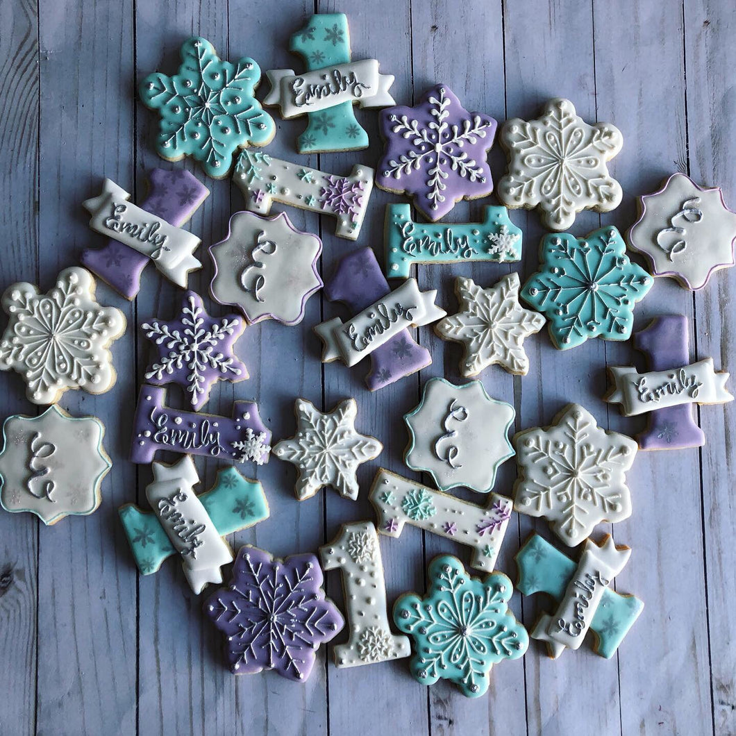 1st Birthday Theme Cookies