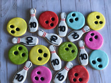 Load image into Gallery viewer, Bowling Theme Cookies