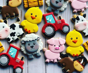 Farm Animal Cookies