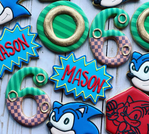Sonic theme Cookies
