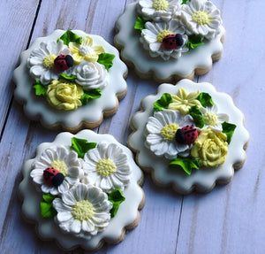 Ladybug Theme Cookies