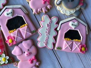 Farm Animal Cookies