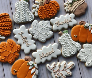 Thanksgiving  Pumpkin theme Cookies