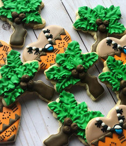 Moana theme cookies
