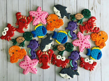 Load image into Gallery viewer, Under the sea theme Cookies