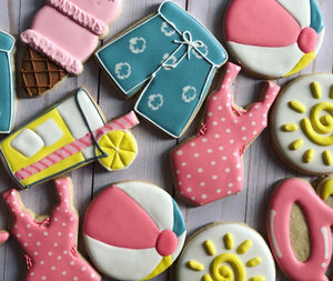 Summer  beach theme Cookies