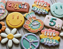 Load image into Gallery viewer, Groovy theme Cookies