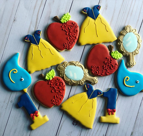 Snow White Princess Cookies