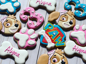 Paw patrol girl theme Cookies