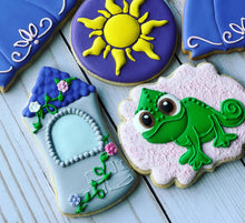 Load image into Gallery viewer, Rapunzel Princess Cookies