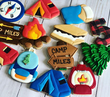 Load image into Gallery viewer, Camping Theme Cookies