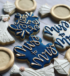 Wedding Bridal shower cookies