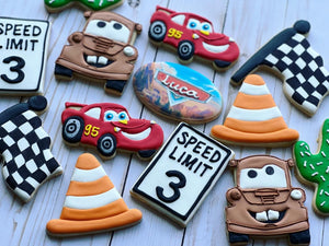 Cars Theme Cookies