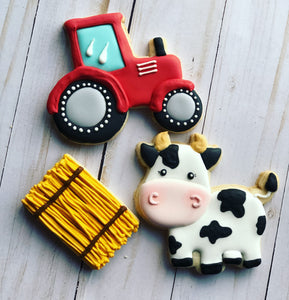 Farm Animal Cookies