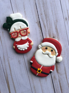 Santa Claus Christmas Cookies