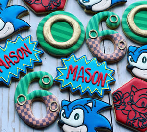 Sonic theme Cookies