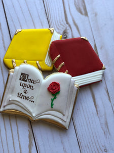 Beauty and the Beast Princess Cookies