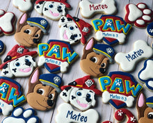 Load image into Gallery viewer, Paw patrol theme Cookies