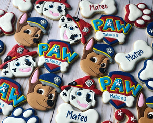 Paw patrol theme Cookies