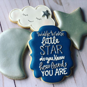 Baby shower cookies