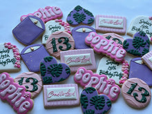 Load image into Gallery viewer, Candle Party Birthday Theme Cookies