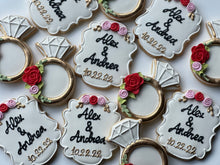 Load image into Gallery viewer, Wedding theme cookies