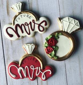 Wedding Bridal shower cookies