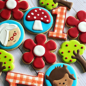 Little red Riding Hood Theme Cookies