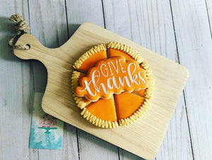 Thanksgiving Pie cookies gift