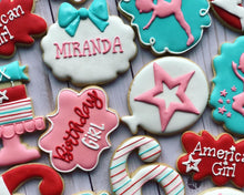 Load image into Gallery viewer, Ballerina American doll Cookies