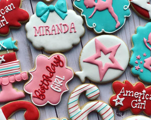 Ballerina American doll Cookies