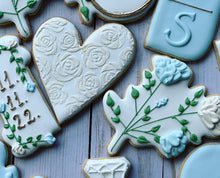 Load image into Gallery viewer, Wedding Theme cookies