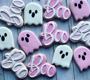 Halloween Ghost Sugar  Cookies