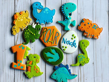 Load image into Gallery viewer, Dinosaur Cookies