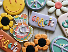Load image into Gallery viewer, Groovy theme Cookies