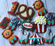Load image into Gallery viewer, Circus / Carnival theme  Cookies