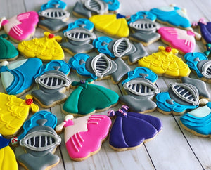 Princess And knight Cookies