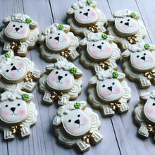 Load image into Gallery viewer, Lambs/ Confirmation / Communion / Baptism cookies