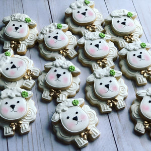 Lambs/ Confirmation / Communion / Baptism cookies