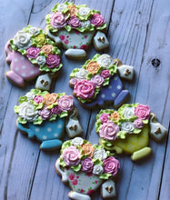 Load image into Gallery viewer, Teacups Birthday Theme Cookies