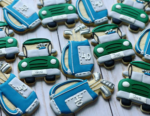 Golf theme cookies