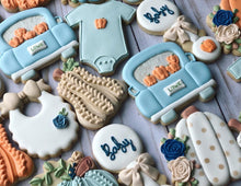 Load image into Gallery viewer, Autumn Baby shower cookies