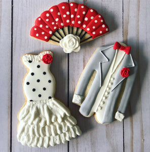 Flamenco Wedding cookies