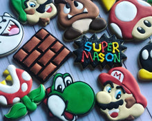 Load image into Gallery viewer, Mario Bro theme Cookies