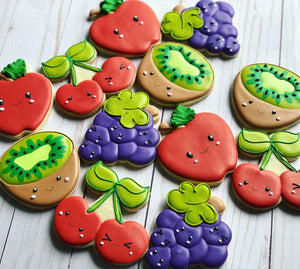 Tropical Fruit theme Cookies