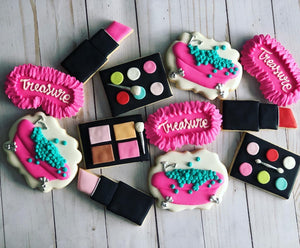 Spa makeup theme Cookies