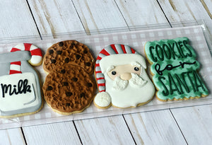 Santa Christmas Cookies gift set